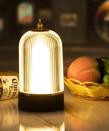 Vintage Style Birdcage Table Light