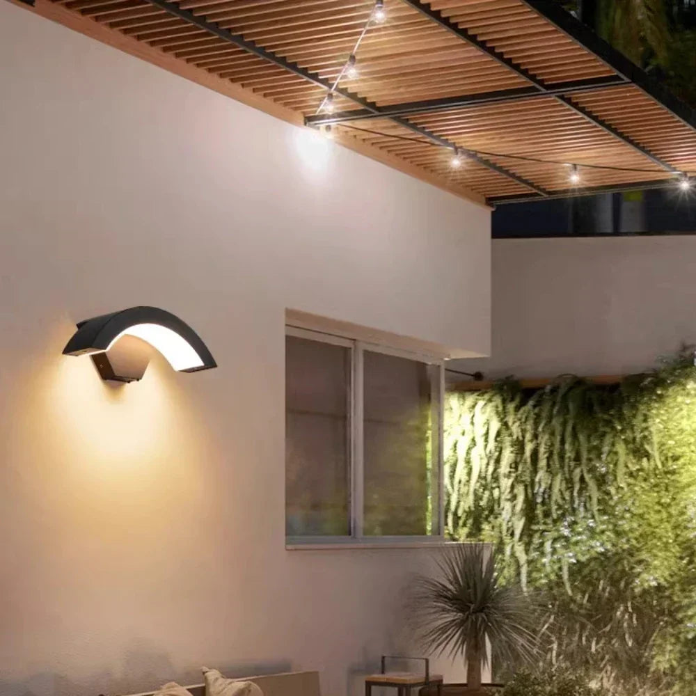 Outdoor 24W Adjustable LED Wall Light