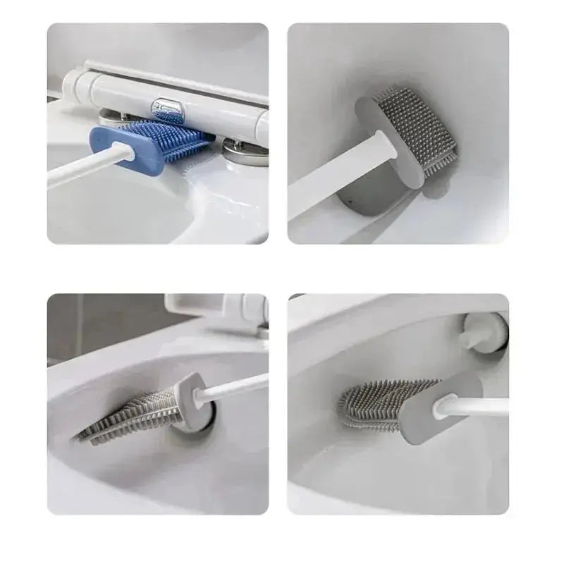 Bathroom Cleaning Brush Set with Holder