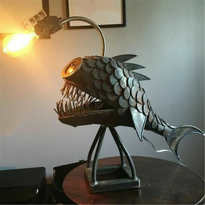 Unique Wooden Table Lamp