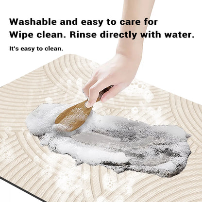 Soft Grip Bathroom Mat Anti-slip Shower Rug