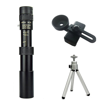 Powerful 10-300X Optical Zoom Telescope