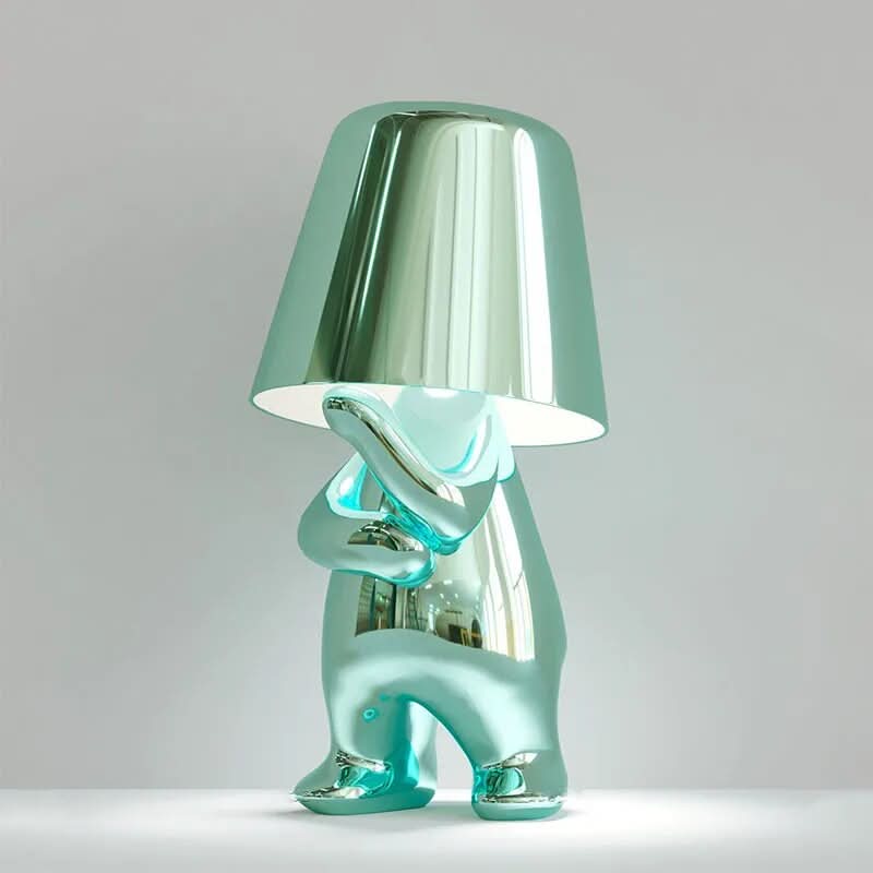 Modern Resin Desk LED Lamp