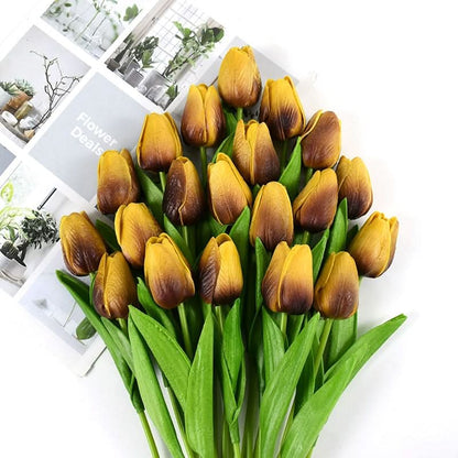 Beautiful Fake Tulip Flowers Arrangement