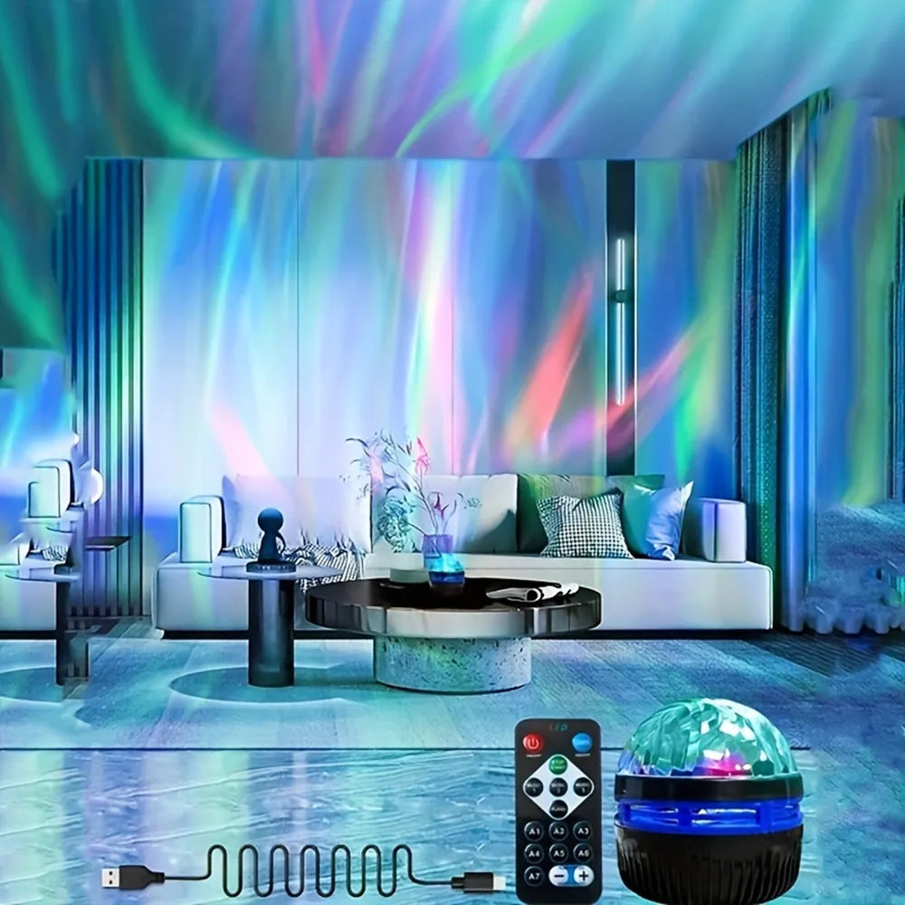 Colorful USB Star Night Light Projector