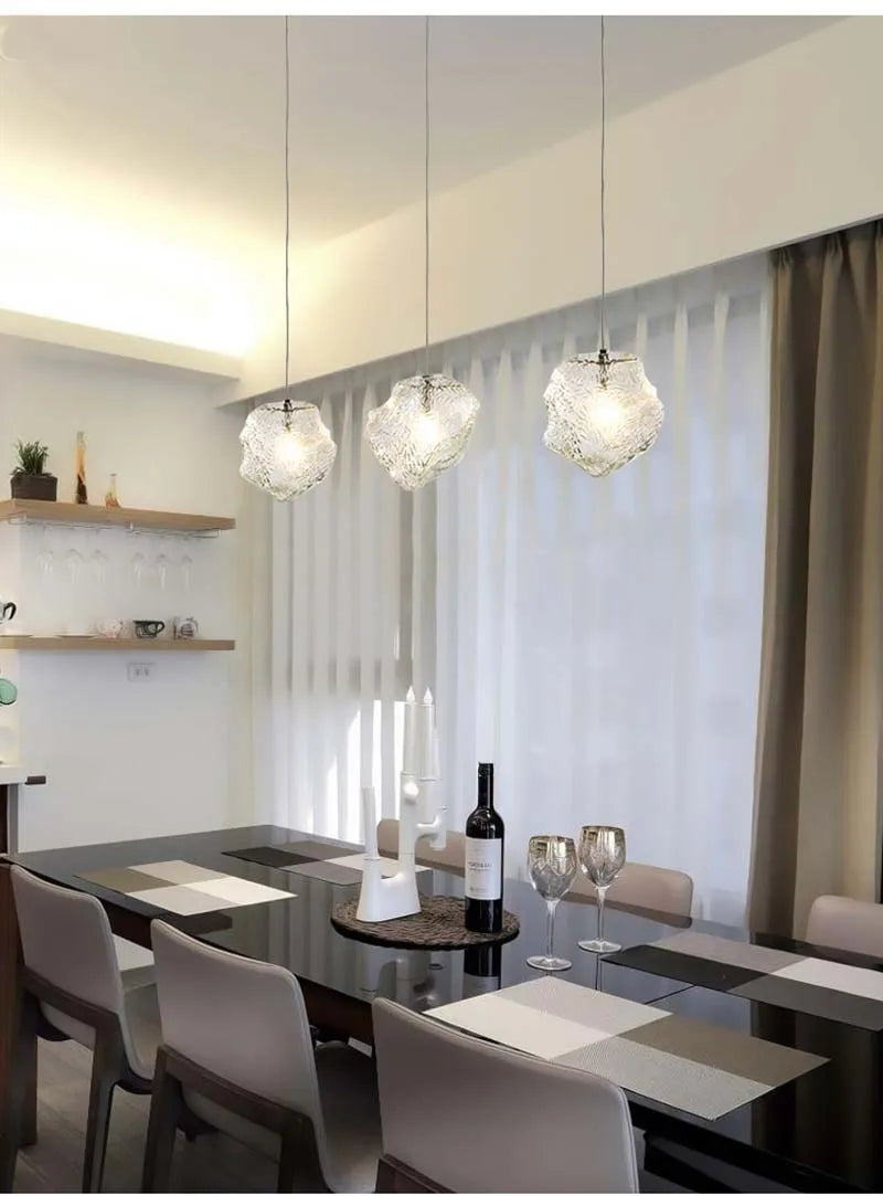 Modern Glass Drop Pendant Lighting