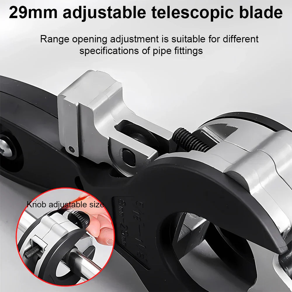 Heavy Duty Pipe Cutting Ratchet Tool
