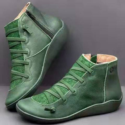 Soft Leather Women's Ankle Boots