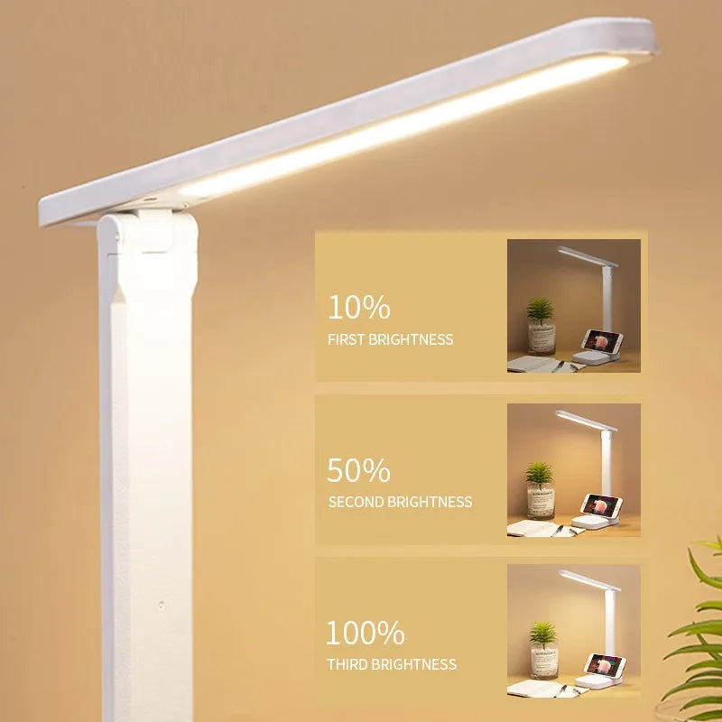 Portable Rechargeable Dimmable LED Table Lamp