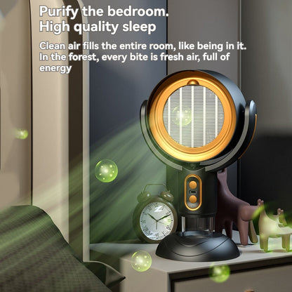 Compact Air Purifier Fan with USB Charging