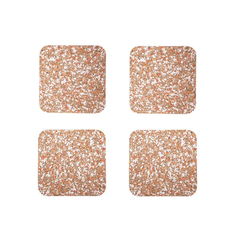Vibrant Cork Coffee Table Coaster