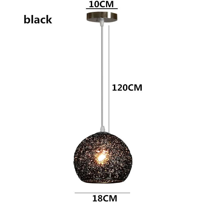 Bright Round LED Pendant Light