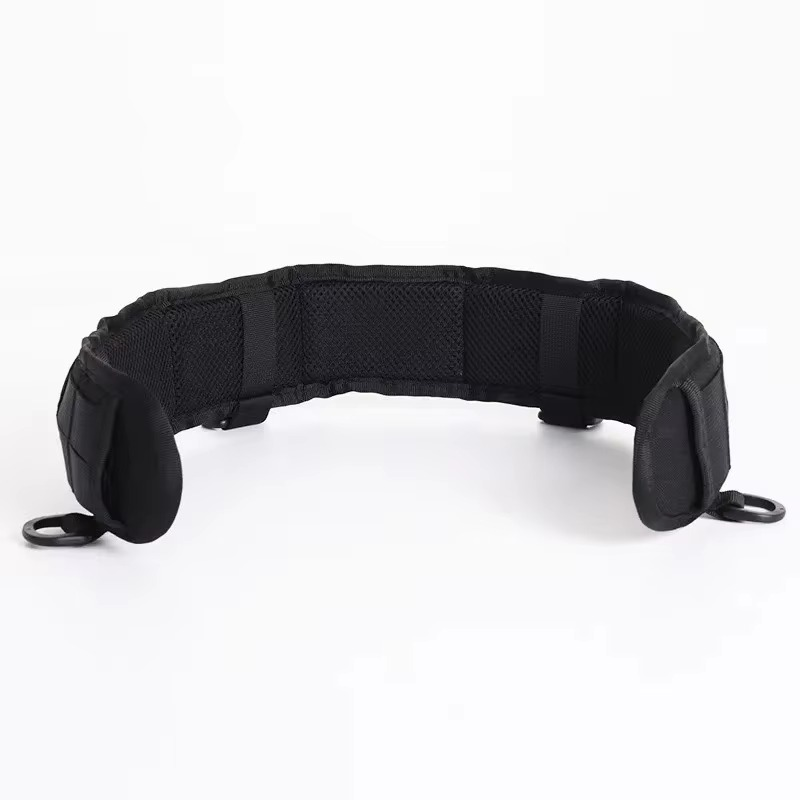 Durable Outdoor Quick Release Web Belt with Silver Buckle