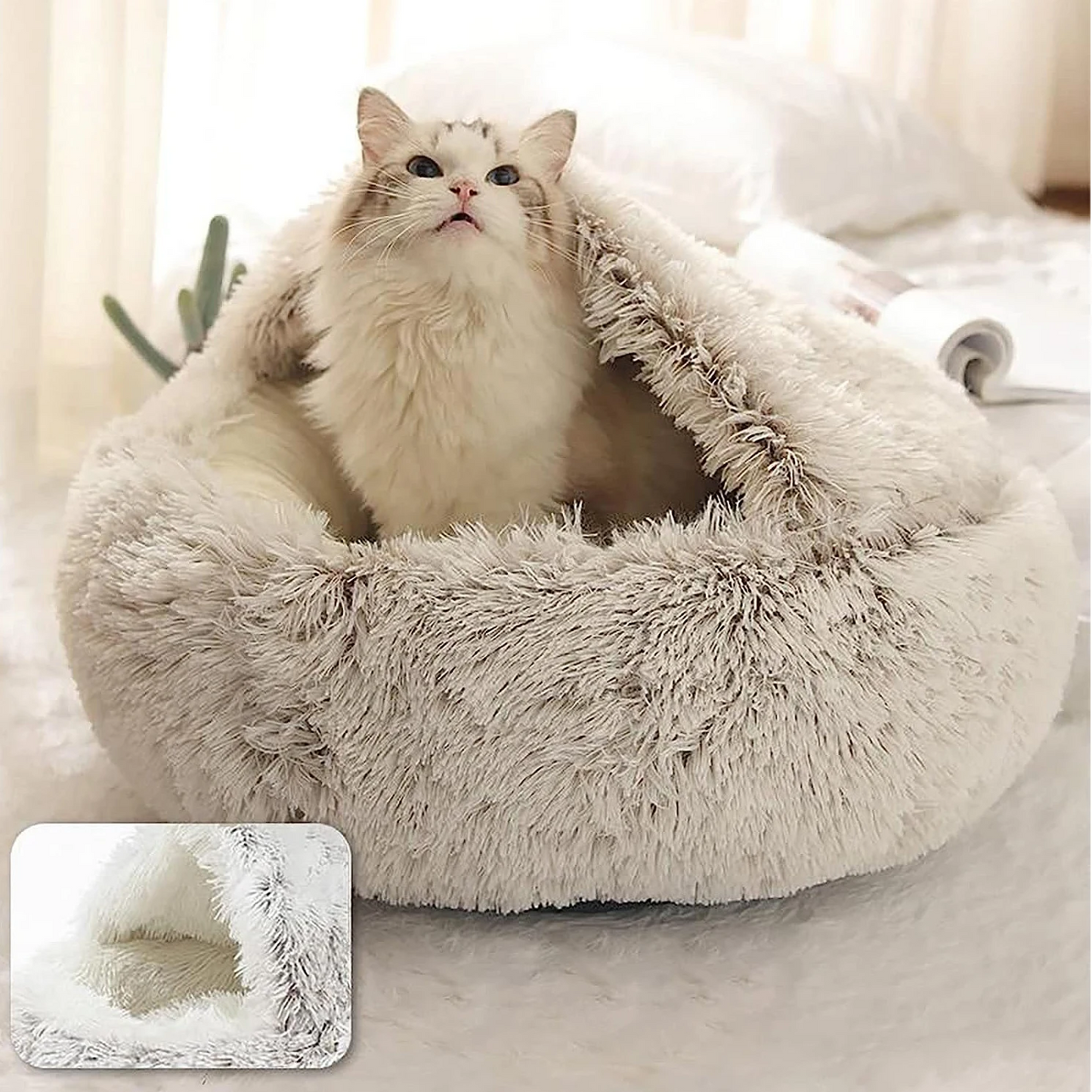 Cozy Pet Hideaway Bed