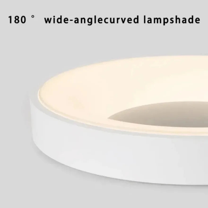 Stylish Round LED Ceiling Lamp with Remote Control