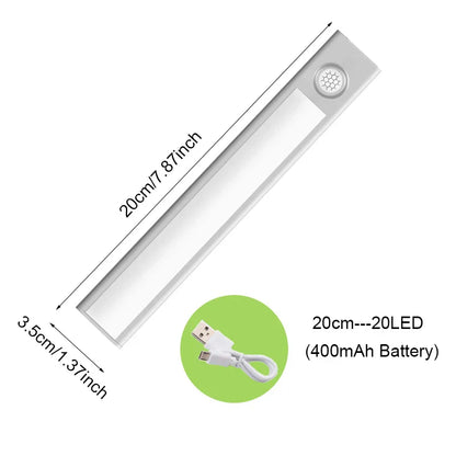 Motion Activated USB Rechargeable Lamp