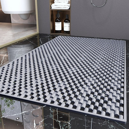 Non-Slip Bathroom Floor Mat with Drainage Holes - Cofik