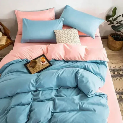 Cozy Reversible Bed Sheet Set for Ultimate Sleeping Comfort