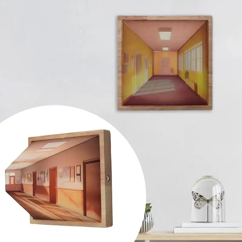 Colorful LED Wall Art Lamp Decor
