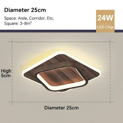 Stylish LED Hanging Ceiling Light Fixture