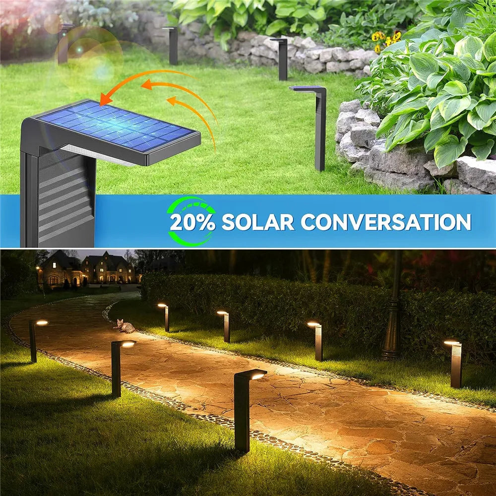 Solar Powered Garden Path Lights - Cofik