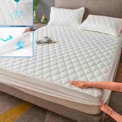 Breathable Bed Mattress Cover Fitted Sheet