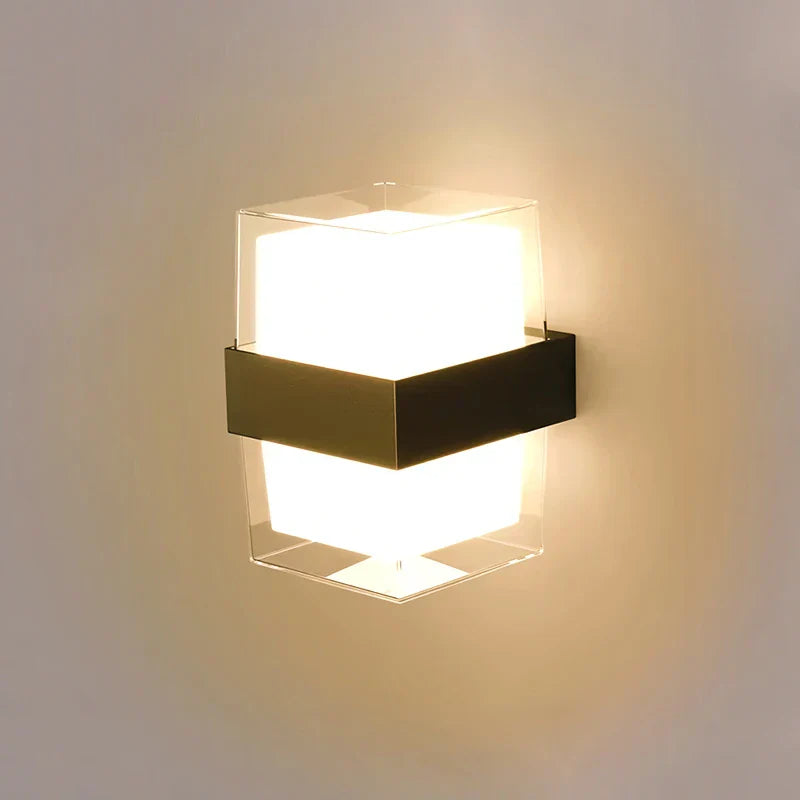 Outdoor LED Wall Lantern - Waterproof Patio and Garden Light