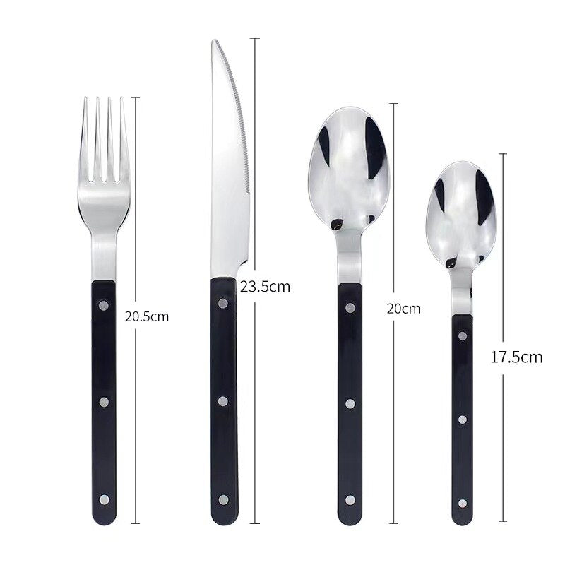 Cofik | Essential 24-Piece Dining Utensil Set