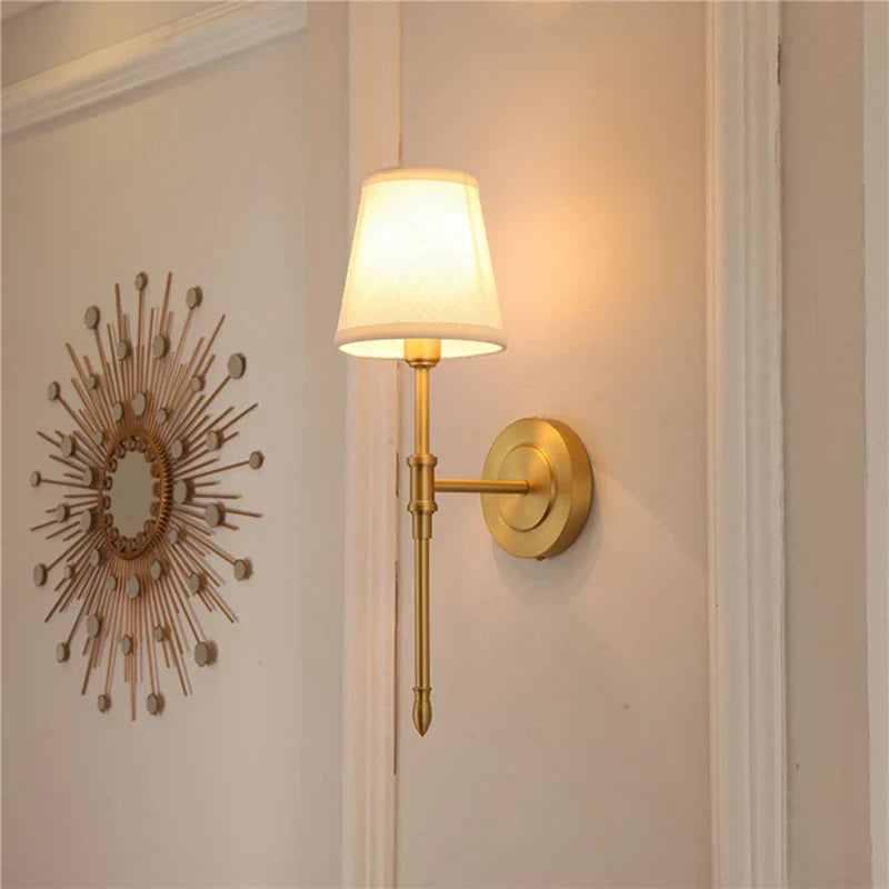 Rustic Metal Wall Light – Elegant Wall Sconce for Home