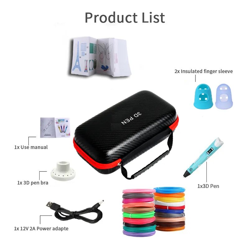 Colorful Kids Art Drawing Pen