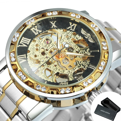 Stylish Mechanical Skeleton Men's Watch - Cofik