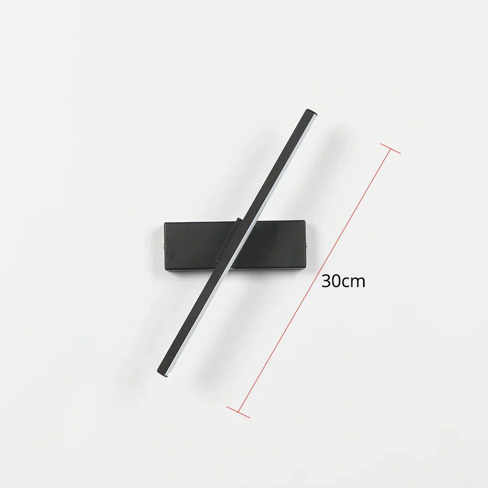 Stylish Rotating Bedside Wall Light - Adjustable LED Lamp