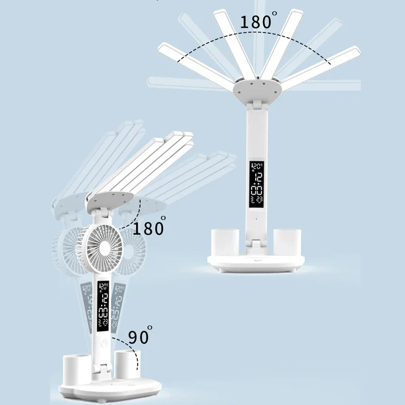 Space Saving 3-in-1 LED Desk Lamp
