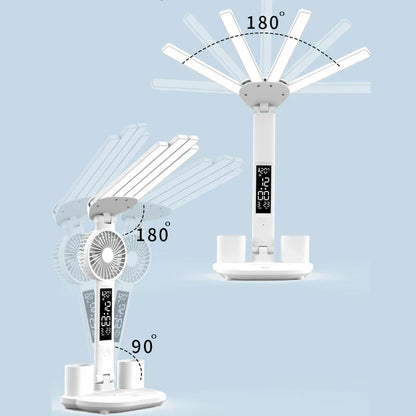 Space Saving 3-in-1 LED Desk Lamp