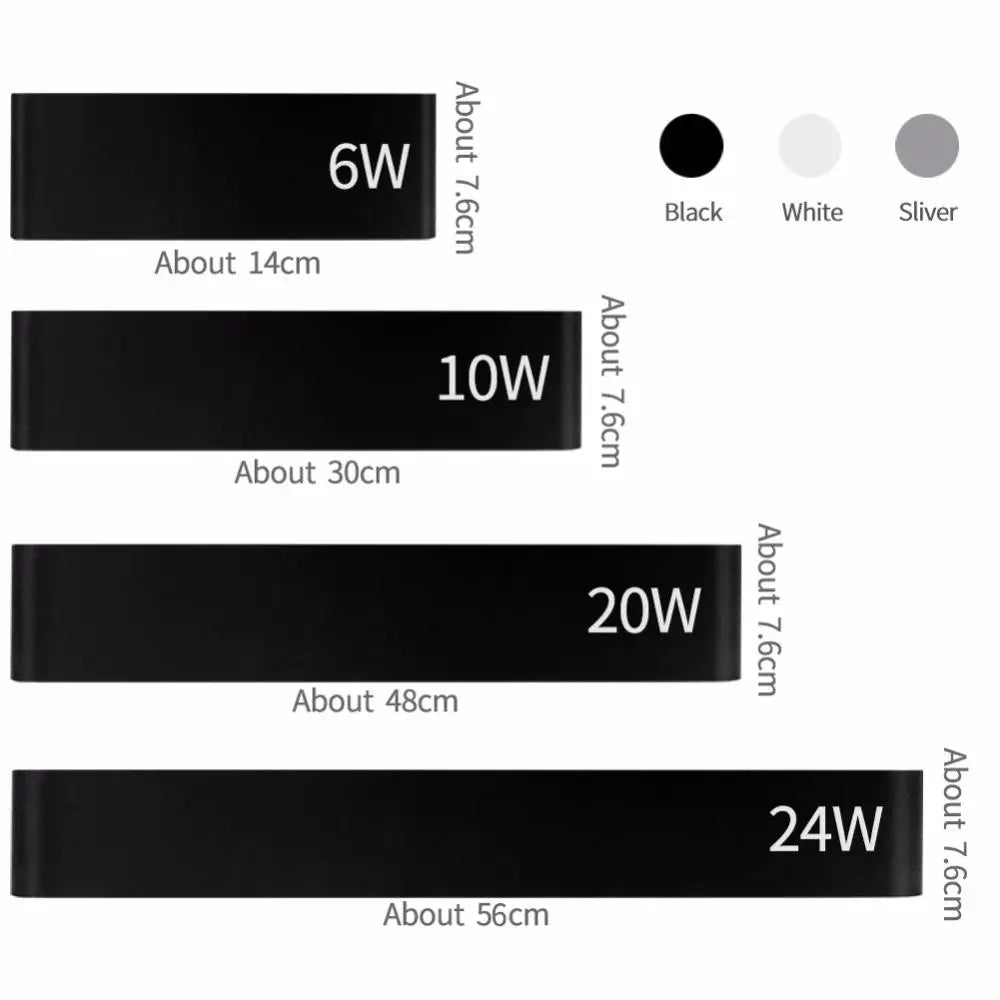 Bright LED Wall Light - Contemporary Home Sconce - Cofik