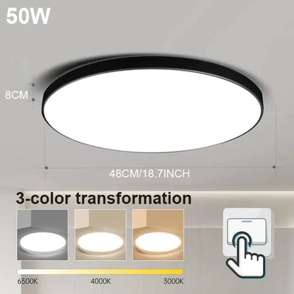 Bright Round LED Ceiling Light 18-72W