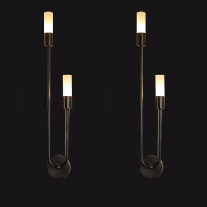 Elegant Gold LED Sconce Light