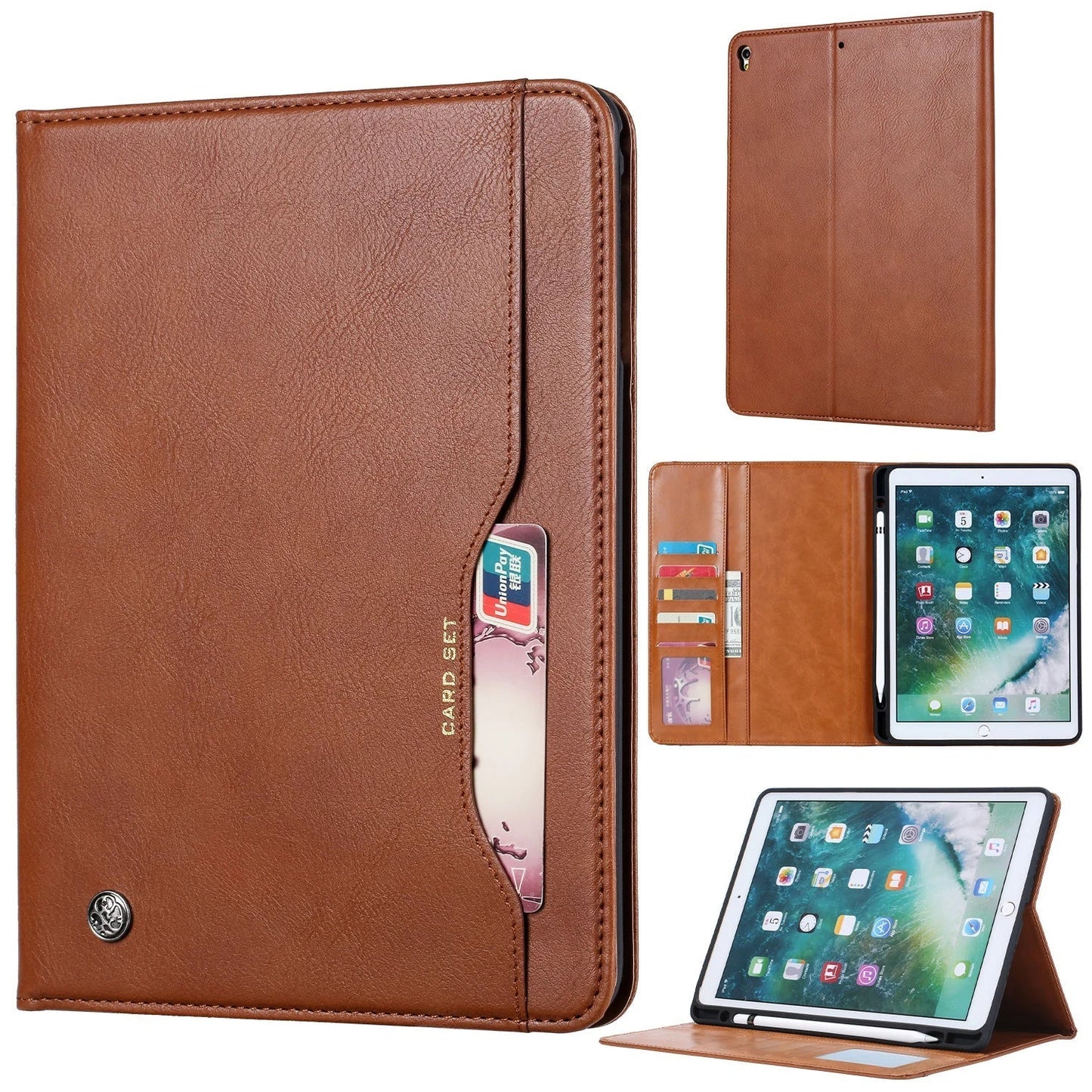 Durable Leather iPad Case Cover