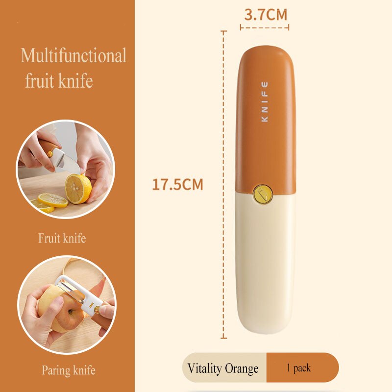 Compact 3-in-1 Pocket Peeler Knife - Cofik