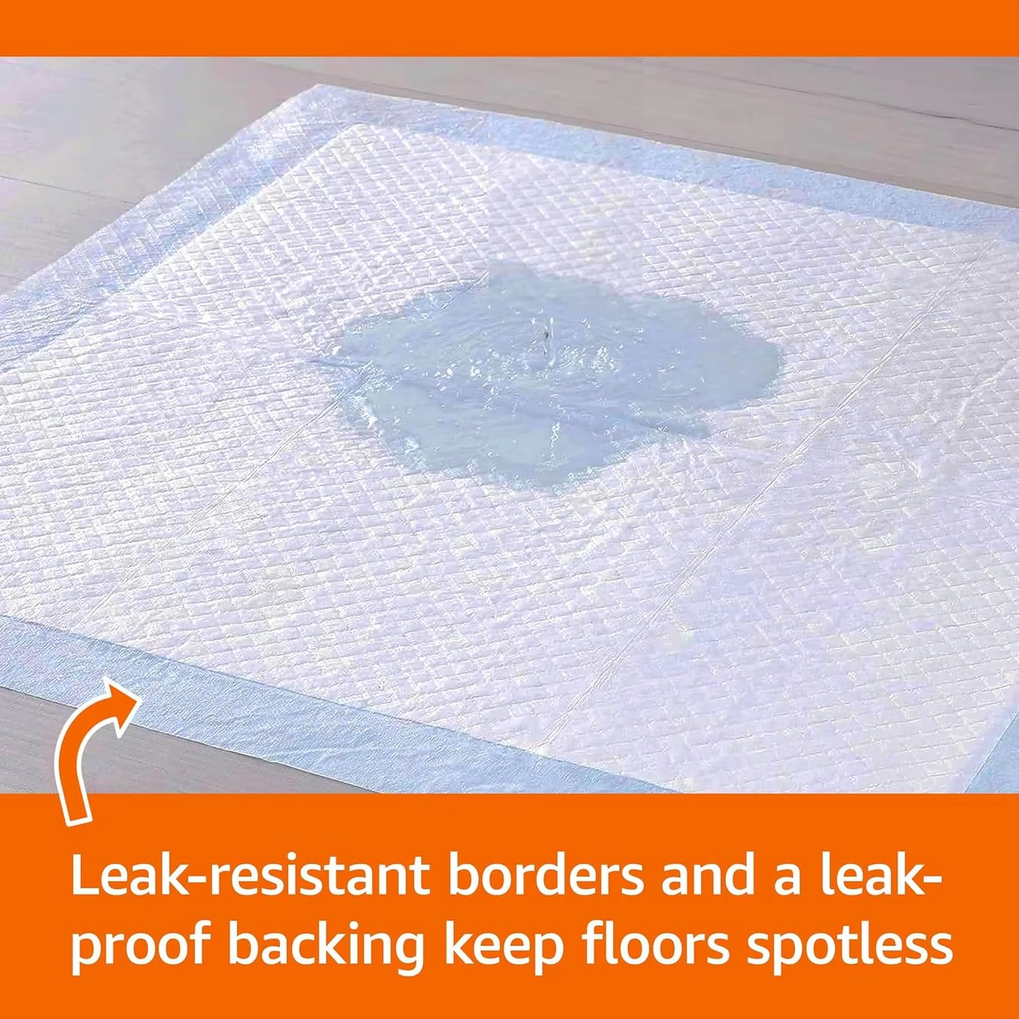 Pet Training Pads, 30-Count, Large Absorbent Incontinence Pads