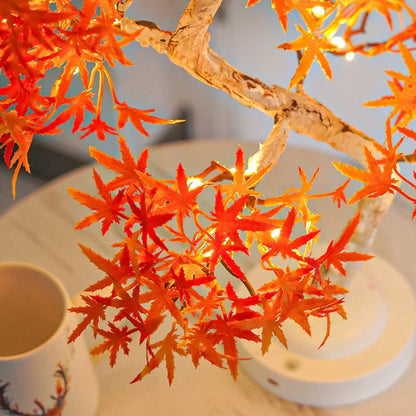 Warm LED Mini Tree Table Lamp for Home Decor