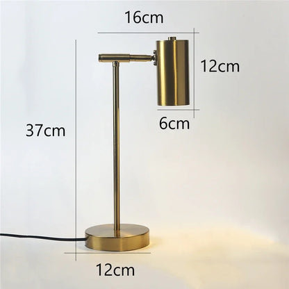 Stylish Bronze Desk Lamp