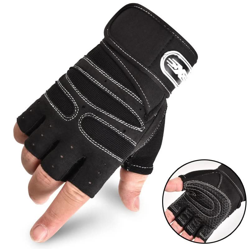 Durable Gym Gloves with Wrist Protection
