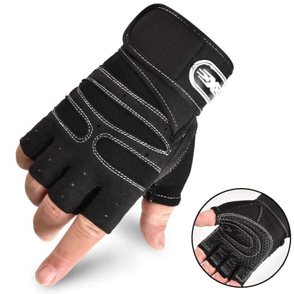 Durable Gym Gloves with Wrist Protection