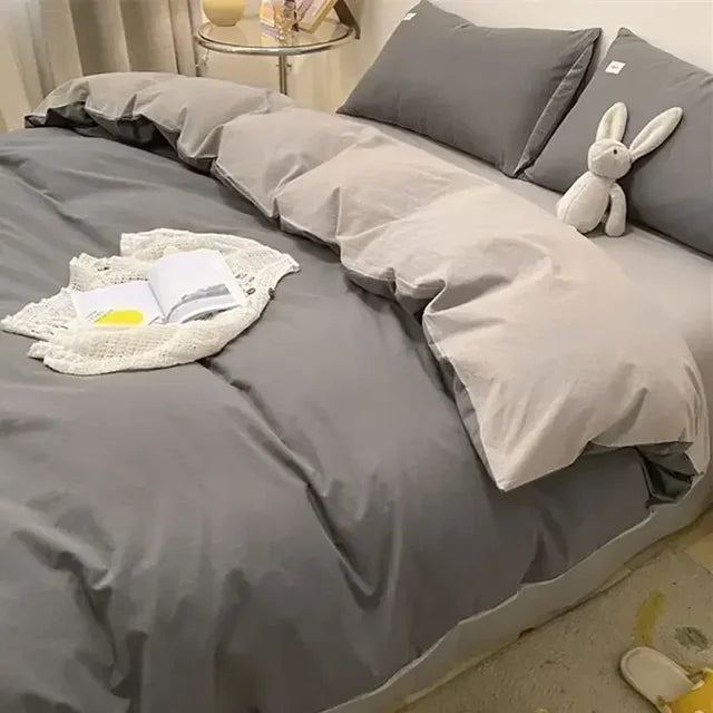 Cozy Reversible Bed Sheet Set for Ultimate Sleeping Comfort