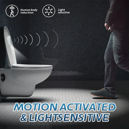 Motion Activated Toilet Night Light Projector