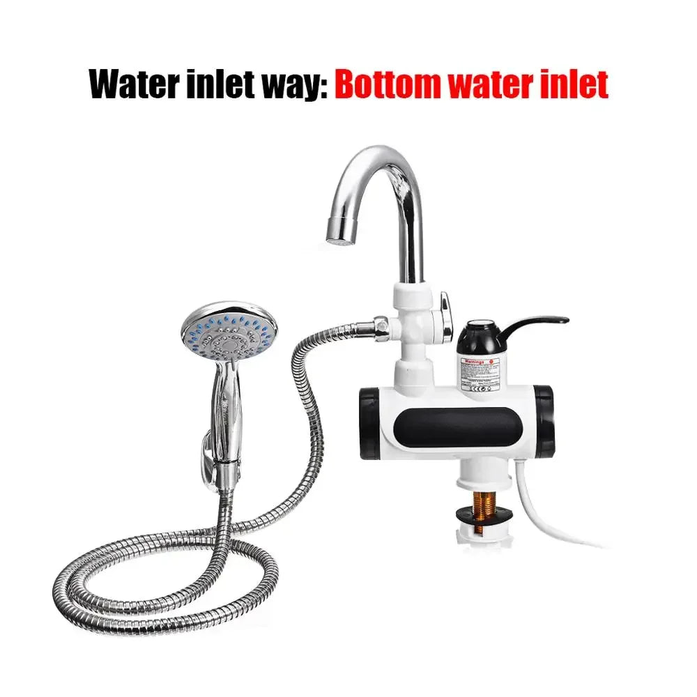 Instant Hot Water Kitchen Faucet 3000W Electric Heater