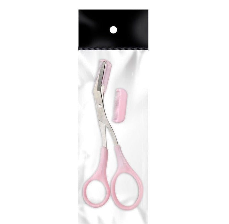 Premium Stainless Steel Brow Trimming Scissors