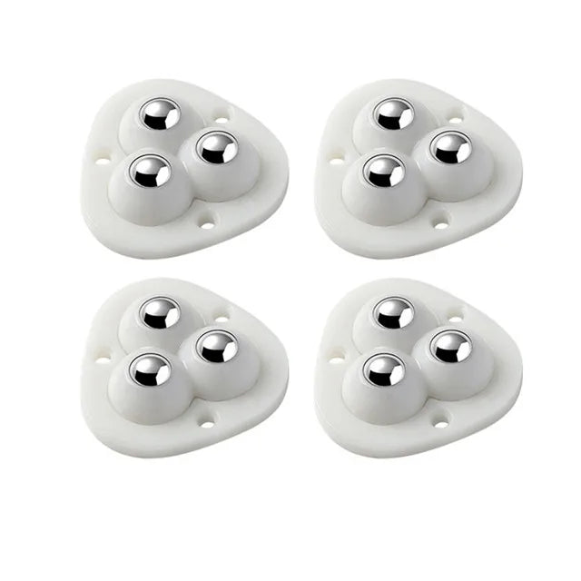 Easy Roll Furniture Casters with Adhesive Base