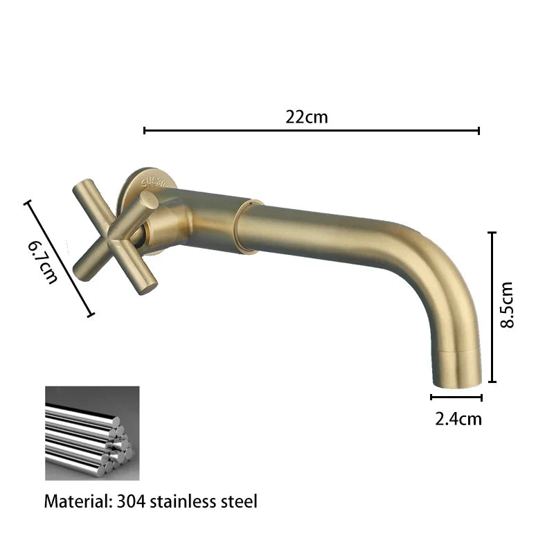 Modern Bathroom Faucet with Cascade Design